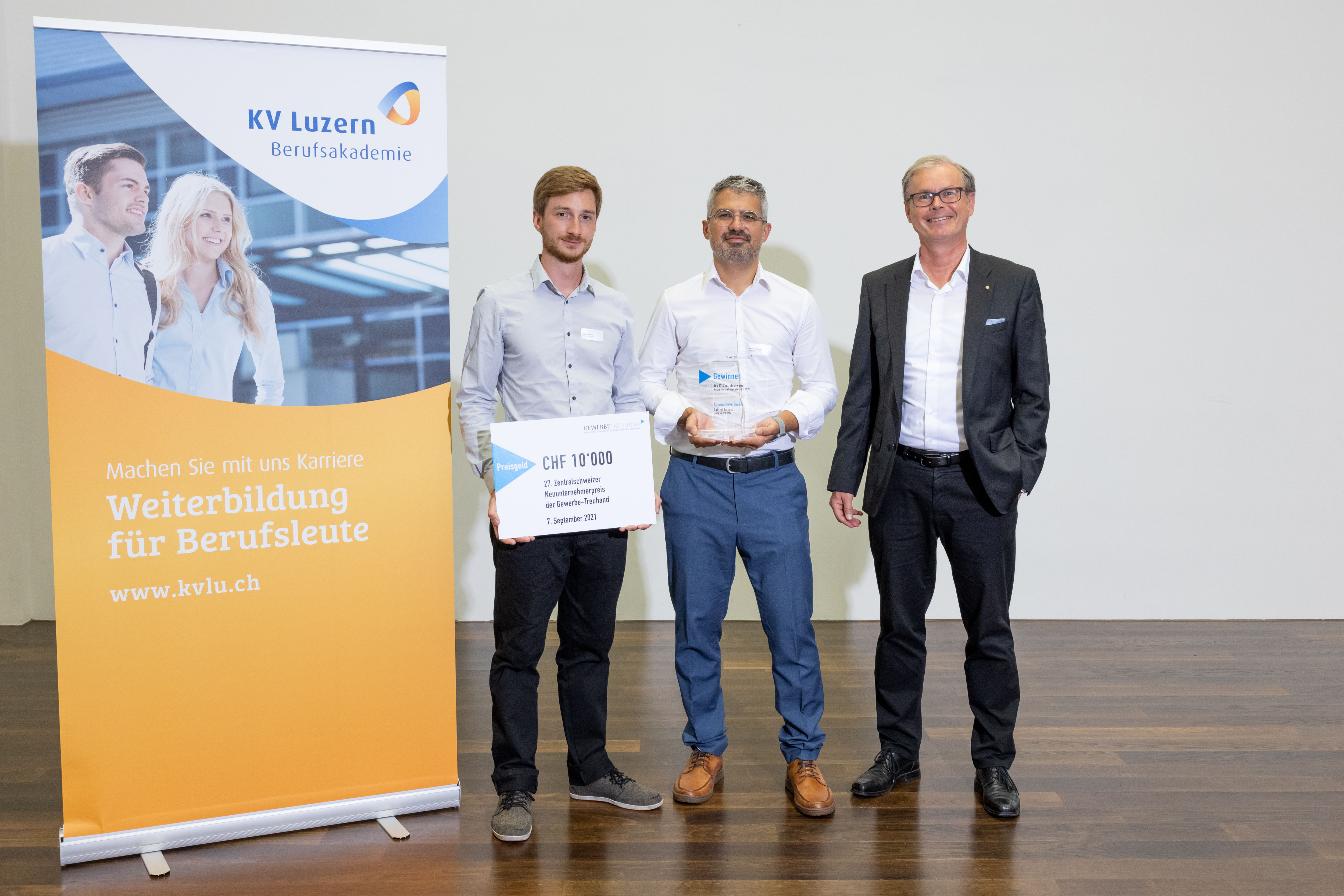 KV Luzern Berufsakademie Neuunternehmerpreis